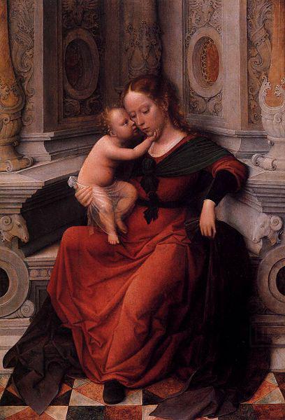 Virgin and Child., unknow artist